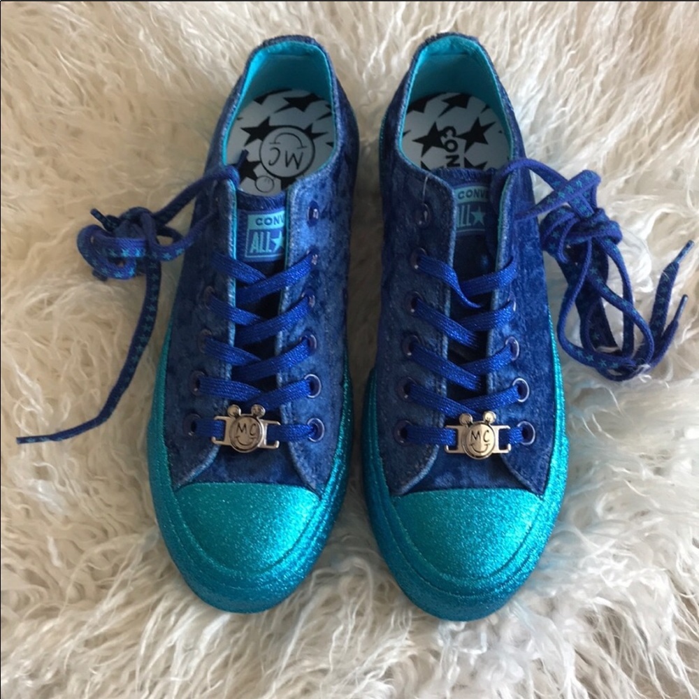 NWT Converse Miley Cyrus Glitter - Picture 2 of 7
